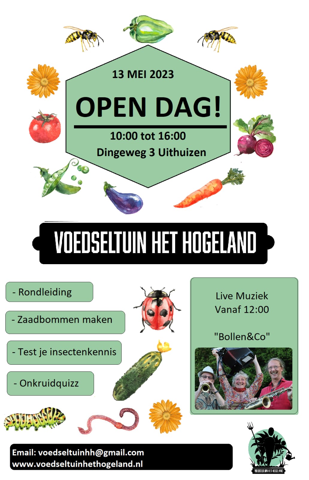 Open Dag Voedseltuin - Centrum vrijwilligerswerk het Hogeland